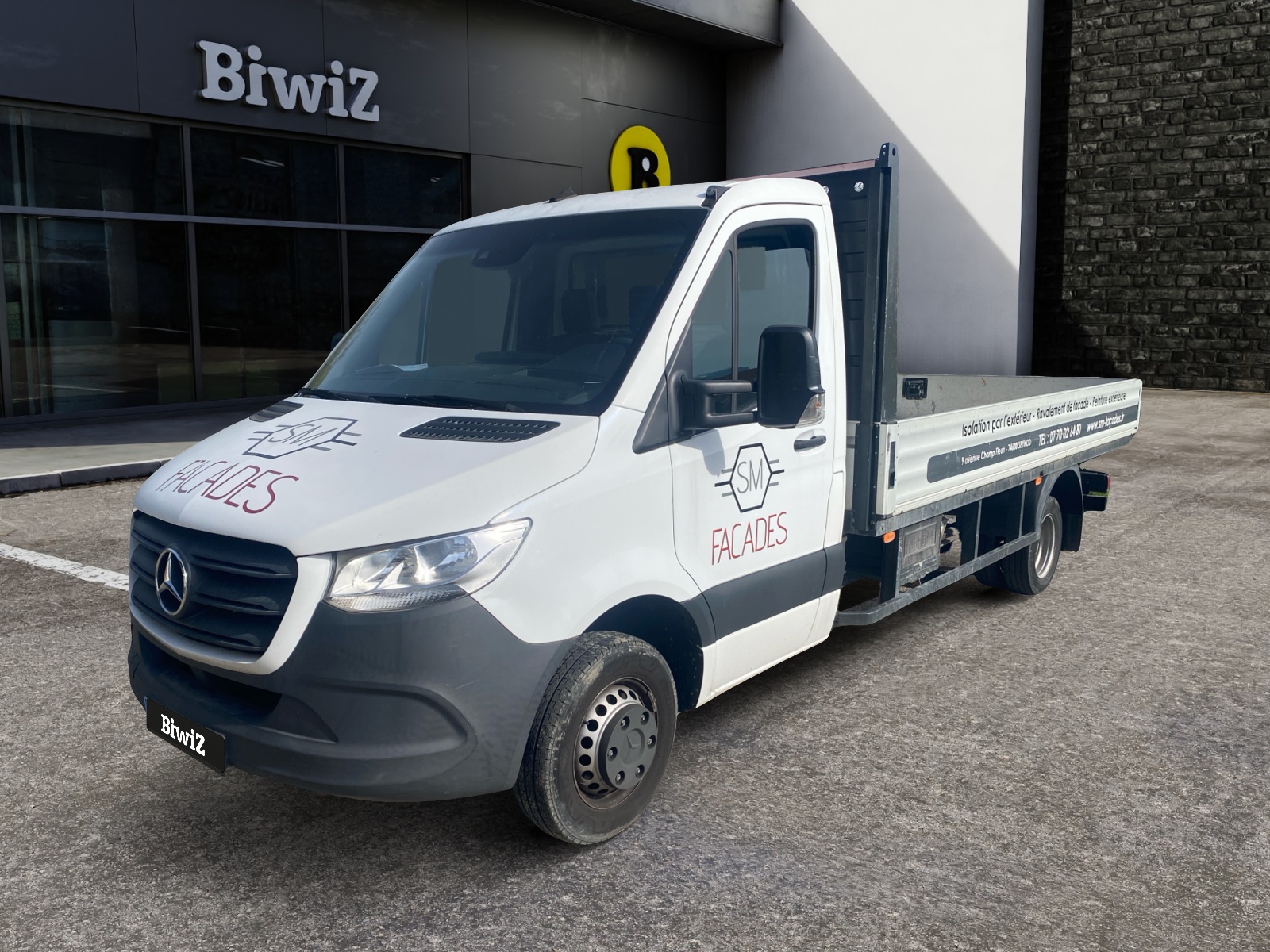 Mercedes-Benz Sprinter VS30 514 Chassis cab 43 3,5t Propulsion + Plateau