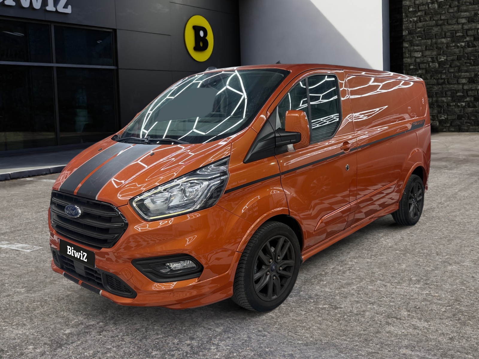 Ford Transit Custom Vu Fourgon 320 2.0 Ecoblue 185 L1h1 Court Pc-tn Sport Bva Start-stop