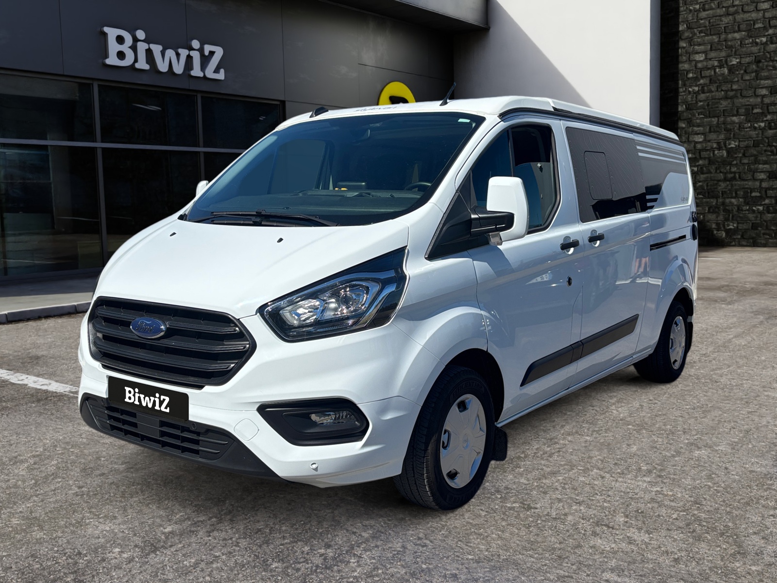 Ford Transit Custom Vu Fourgon aménagé 2.0 Tdci 130 ch L1h1 Court Pc-tn Trend  Start-stop