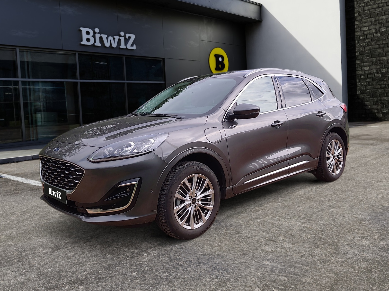 Ford Kuga 2.5 Duratec 225 150ch Hybrid Phev 14.4kwh Titanium 4x2 Bva Grise
