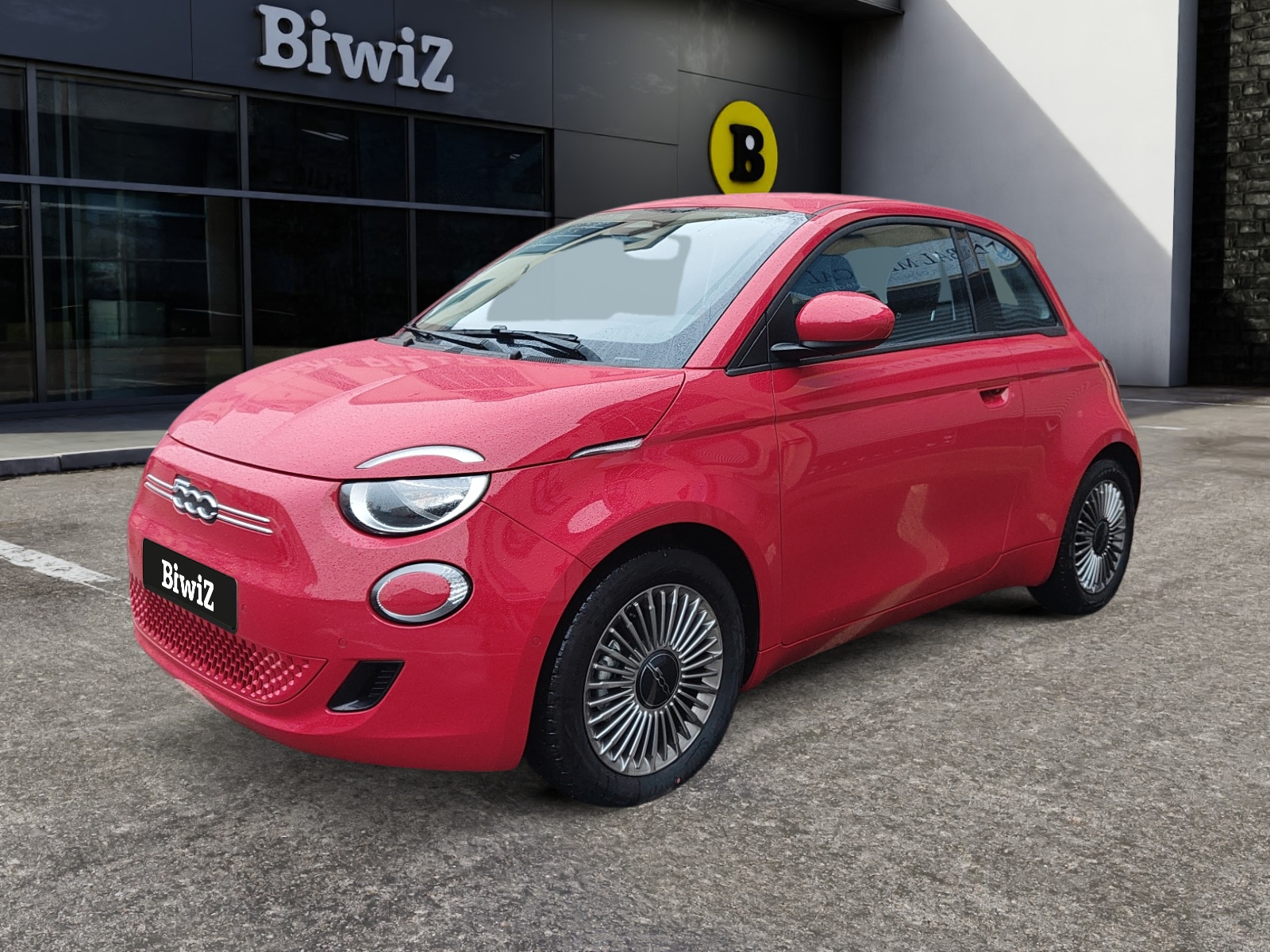 Fiat 500E Electric 95 ch 23.7kwh Red