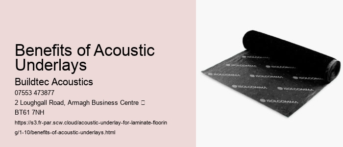 How Acoustic Underlays Contribute to Sustainable Building Practices