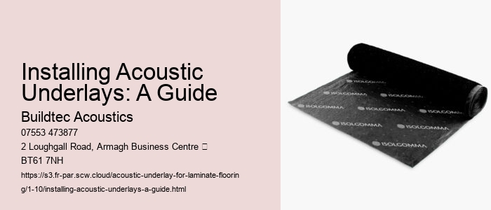 Acoustic Underlays for Floating Floor Systems