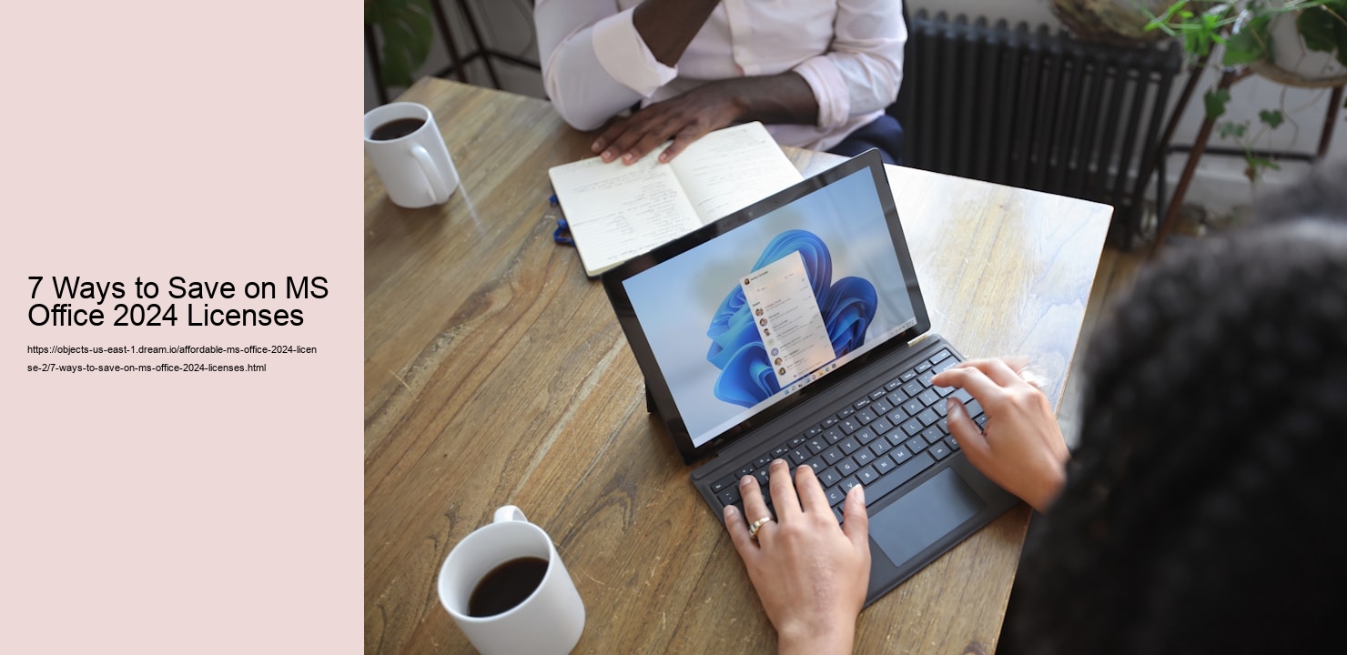 7 Ways to Save on MS Office 2024 Licenses