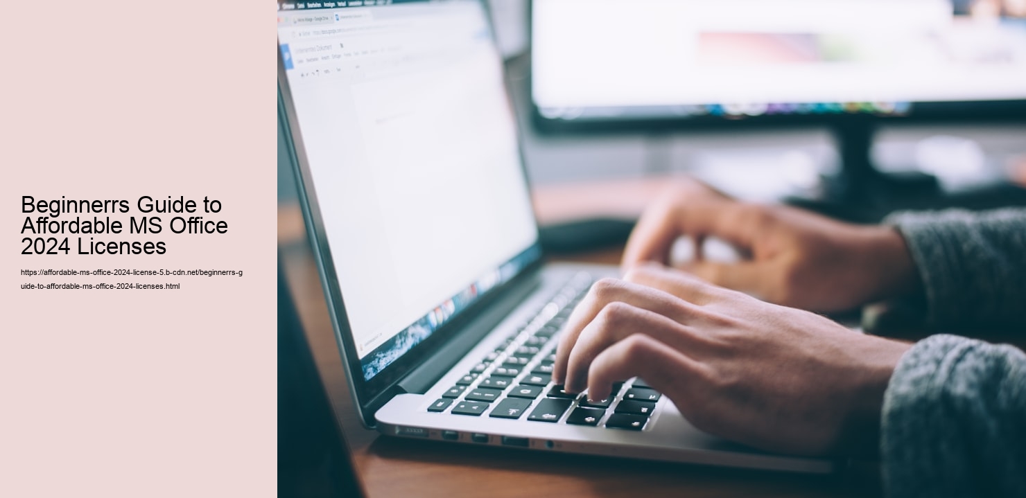 Beginnerrs Guide to Affordable MS Office 2024 Licenses