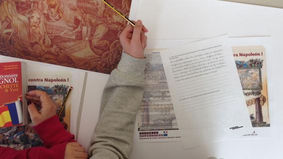 Atelier en espagnol Document dans un atelier en espagnol