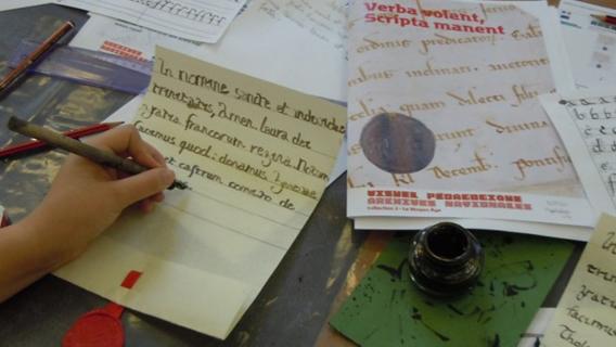 Atelier d'écriture en latin Atelier d'écriture en latin