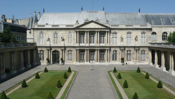 Vue aérienne Hôtel de Soubise Vue aérienne Hôtel de Soubise