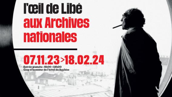 Affiche de l'exposition Libé