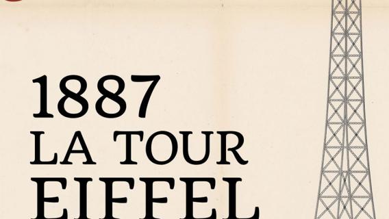 Affiche de l'exposition Eiffel