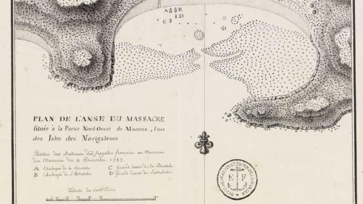Voyage de Lapérouse, Samoa, 1787.