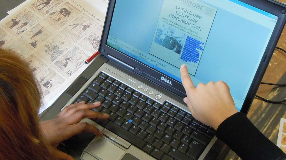 En partant de l’analyse de lettres, d’images et d’articles de presse, les élèves pénètrent dans le contexte politique, social et culturel de « l’affaire Dreyfus ».