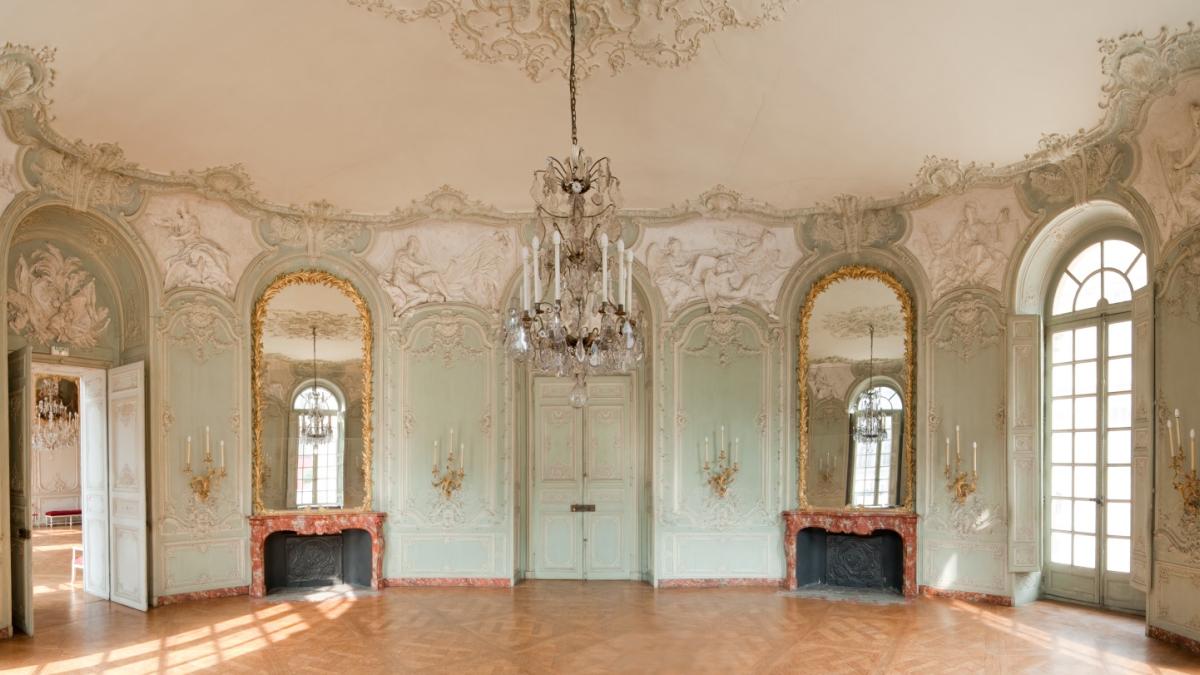 Le salon ovale du prince de Soubise. © Carole Bauer et Alain Berry/Archives nationales de France