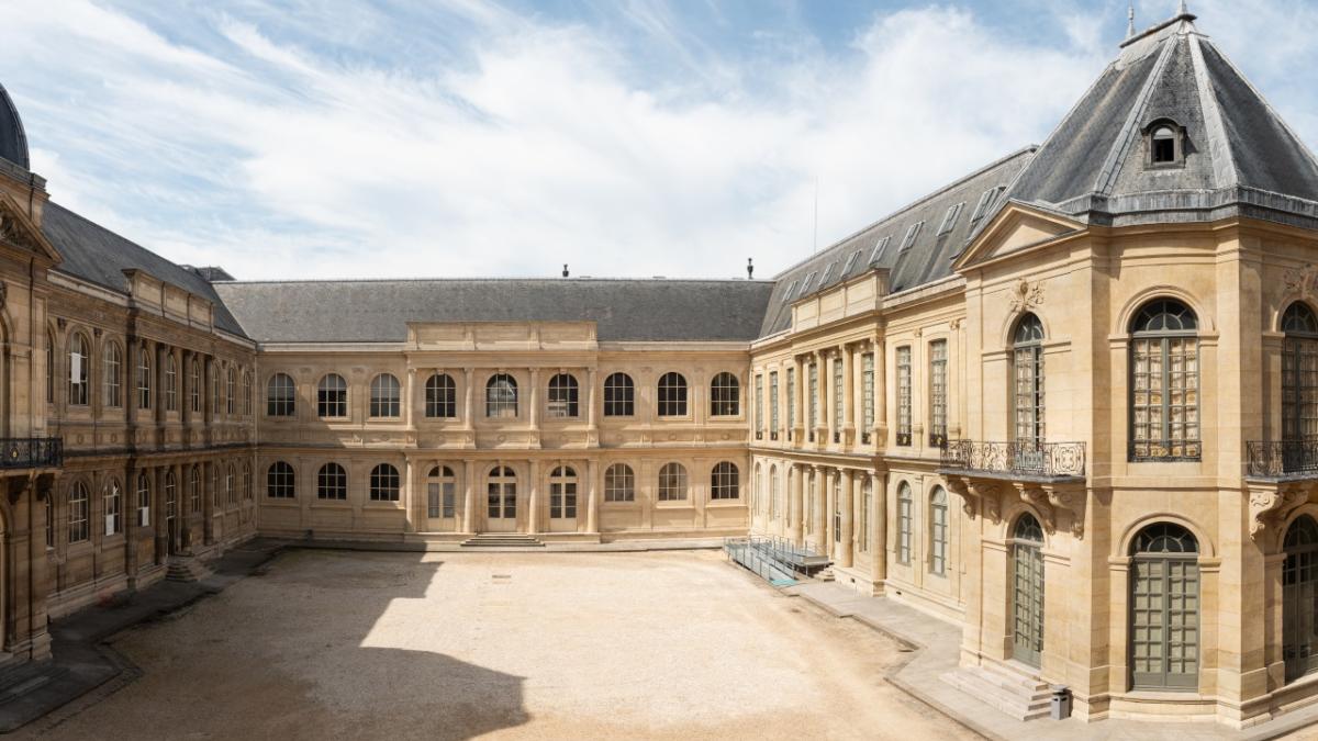 Cour des marronniers, Archives nationales, Christelle Bordesoules