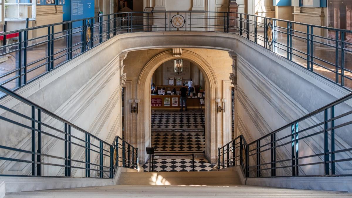 Grand escalier d'honneur, Archives nationales, Christelle Bordesoules