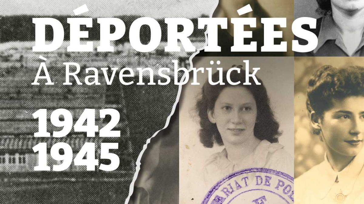 Affiche de l'exposition Ravensbruck Affiche de l'exposition Ravensbruck