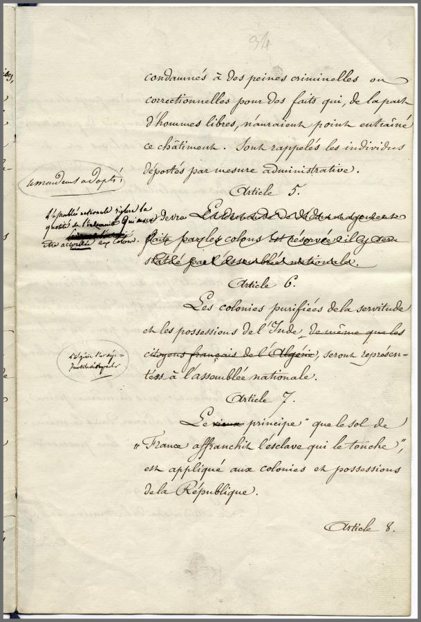 Document manuscrit