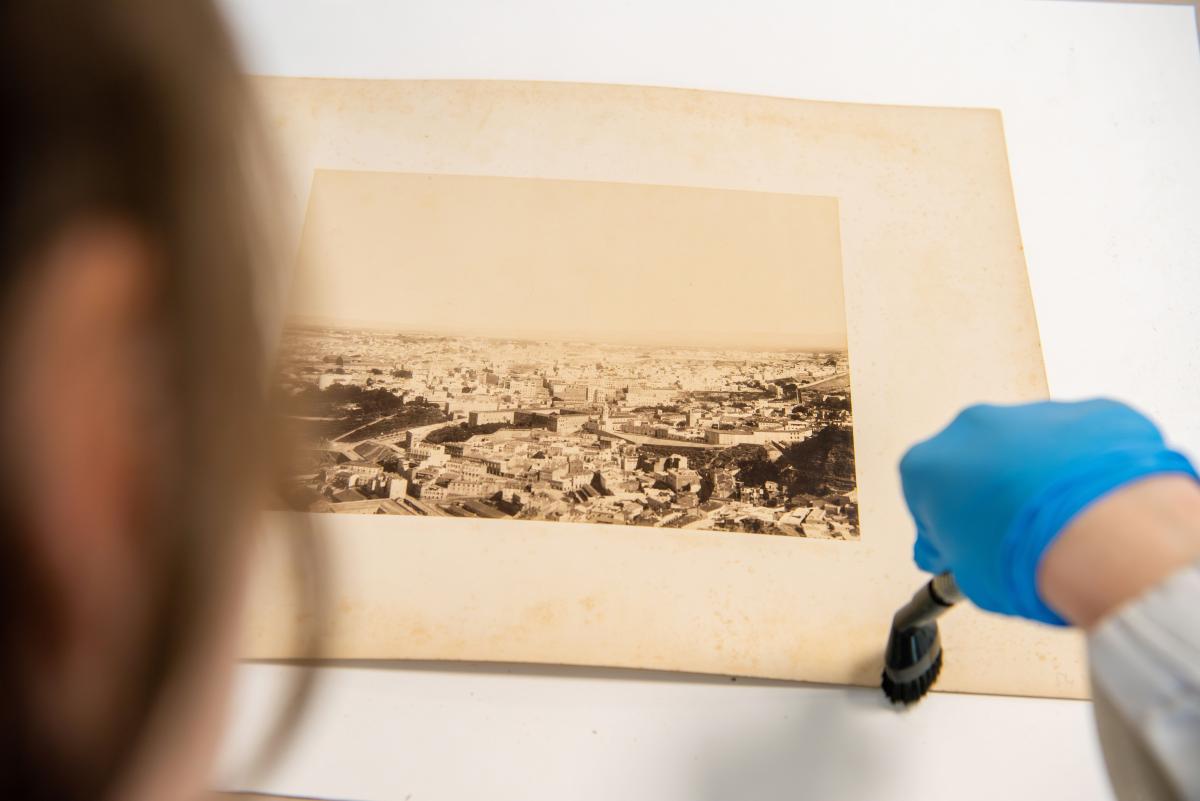 Nettoyage d'une photographie