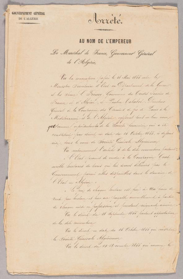 document d'archives