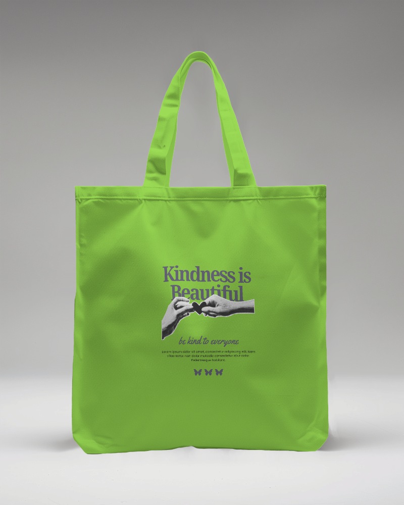 Professional Quality Tote Bag Mockup Photoshoot In A Studio