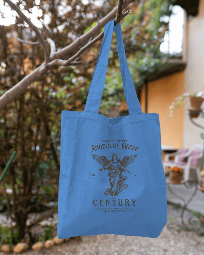 Totebag Mockup Hanging On Branch Of A Tree