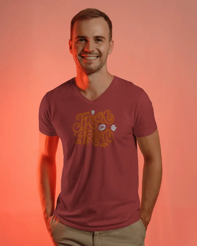 Neutral Interior T Shirt Mockup Female Model With Red Hair In Soft Lighting Modern And Minimal Look 0571