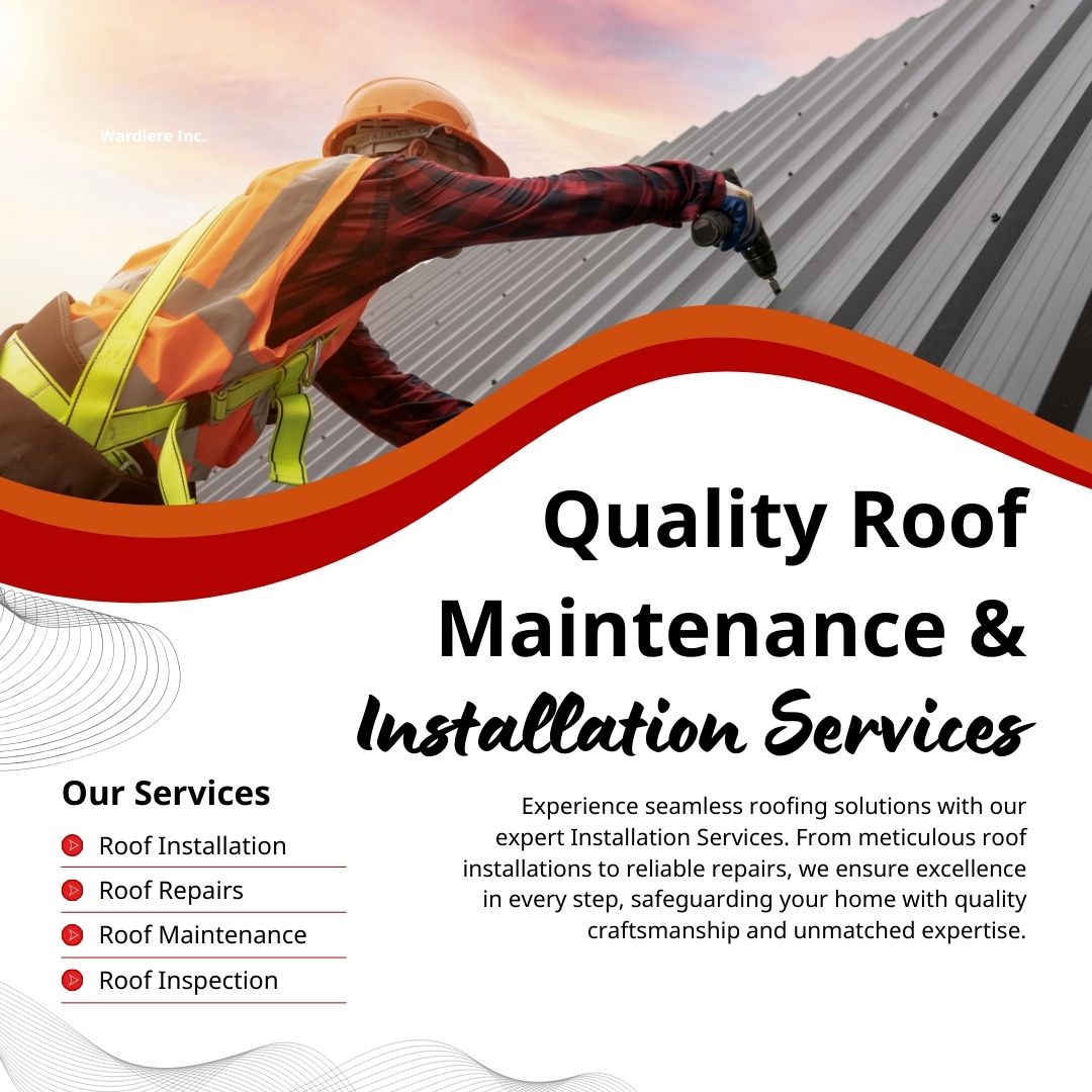What is the warranty period for roofing materials?