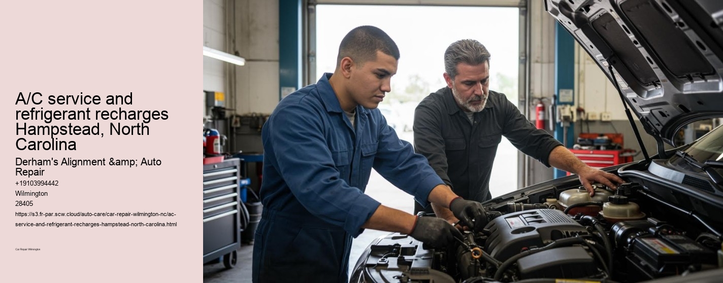A/C service and refrigerant recharges Hampstead, North Carolina