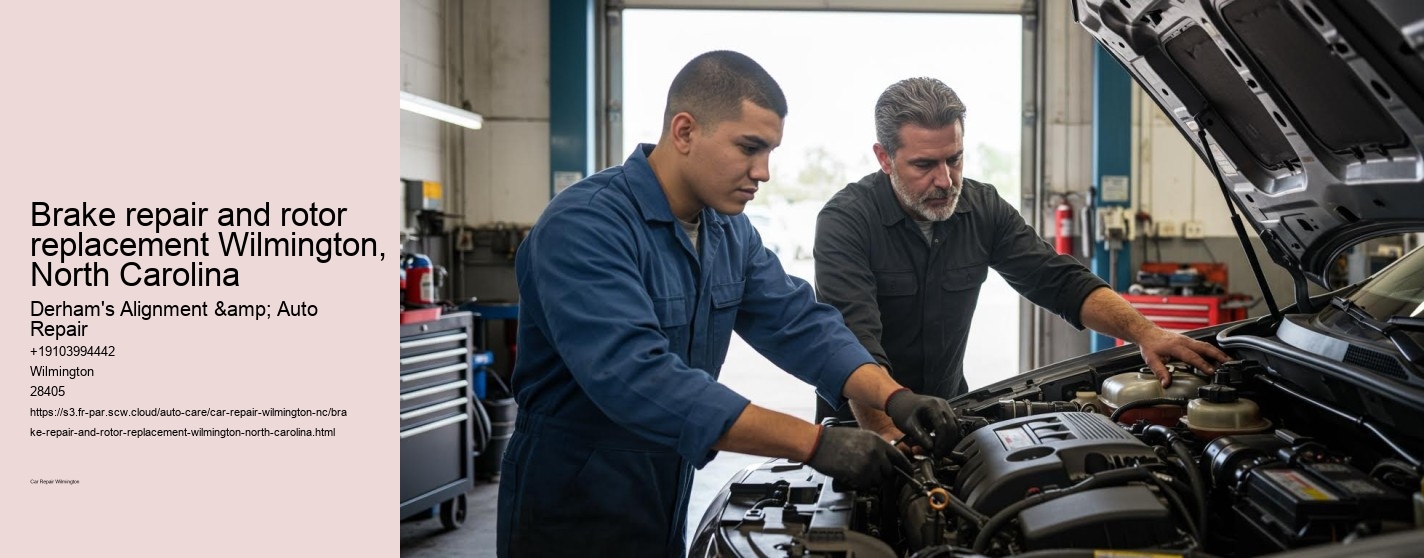 Brake repair and rotor replacement Wilmington, North Carolina