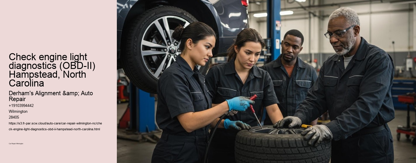 Check engine light diagnostics (OBD-II) Hampstead, North Carolina