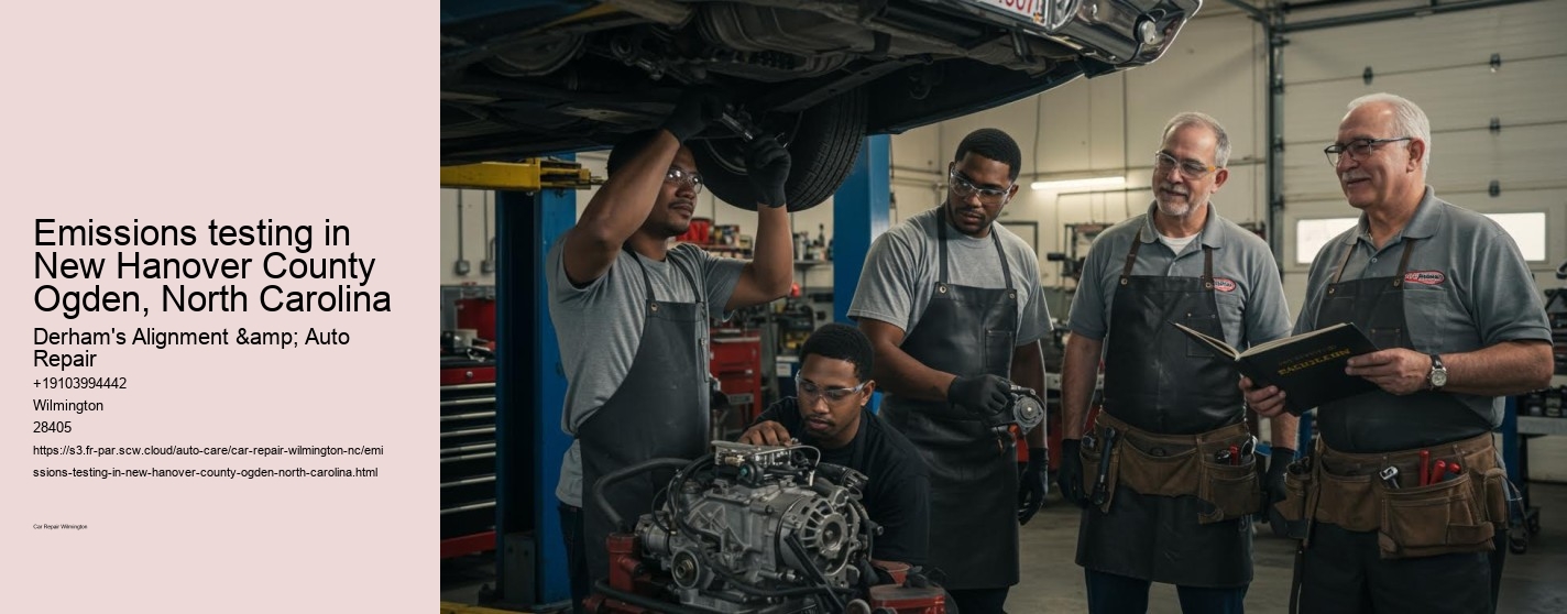 Emissions testing in New Hanover County Ogden, North Carolina