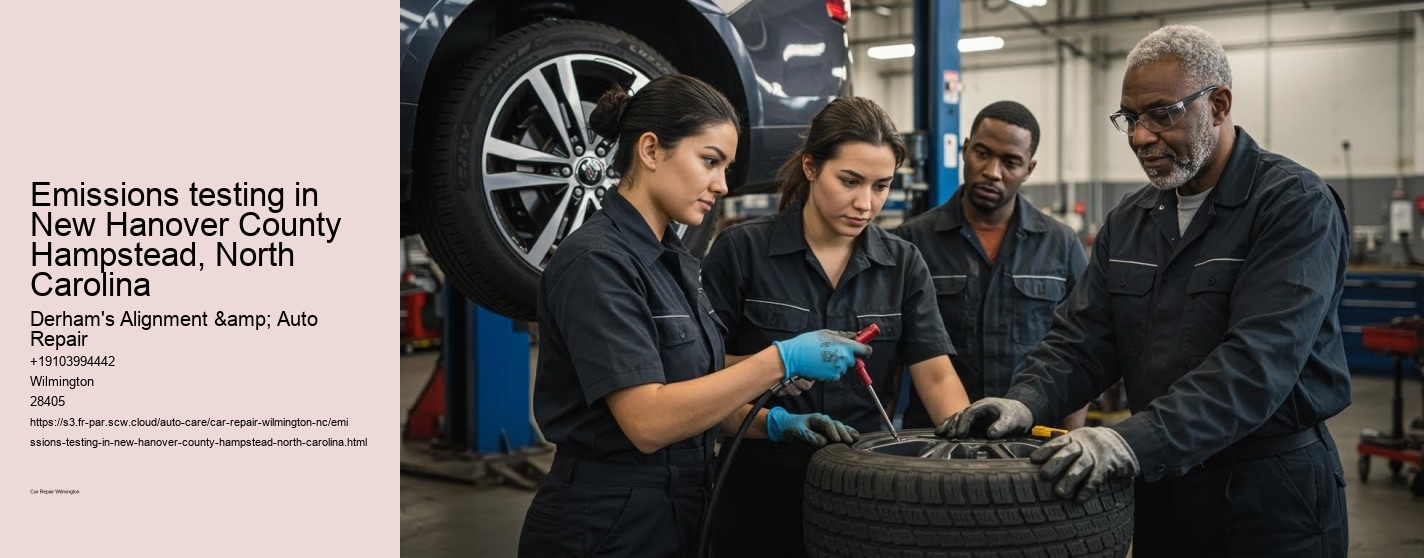 Emissions testing in New Hanover County Hampstead, North Carolina