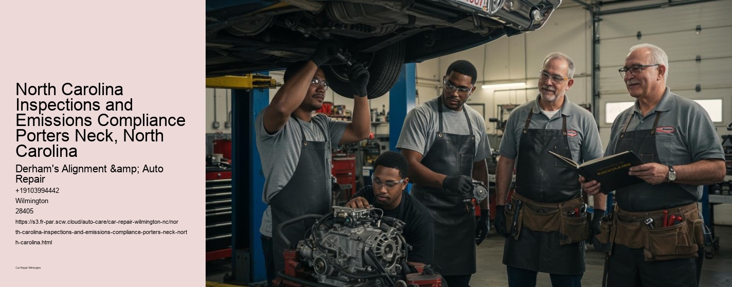 North Carolina Inspections and Emissions Compliance Porters Neck, North Carolina