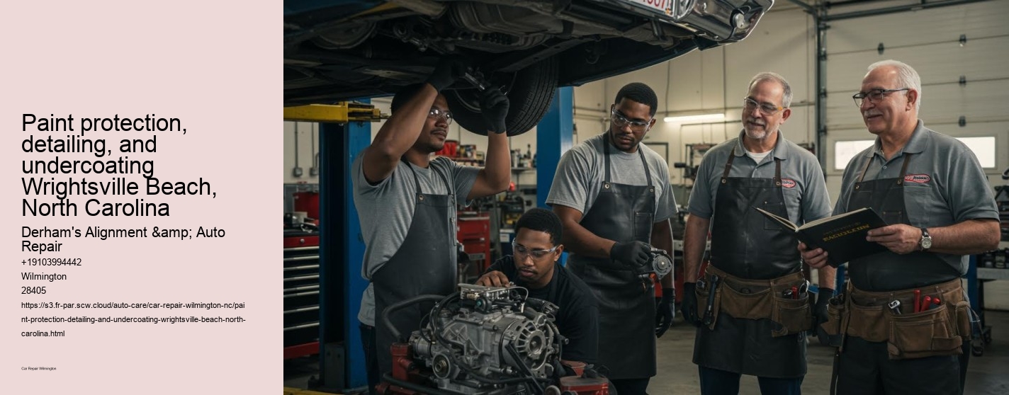 Paint protection, detailing, and undercoating Wrightsville Beach, North Carolina