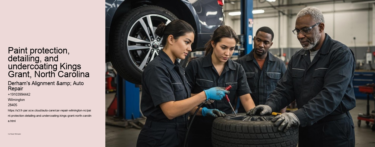 Paint protection, detailing, and undercoating Kings Grant, North Carolina