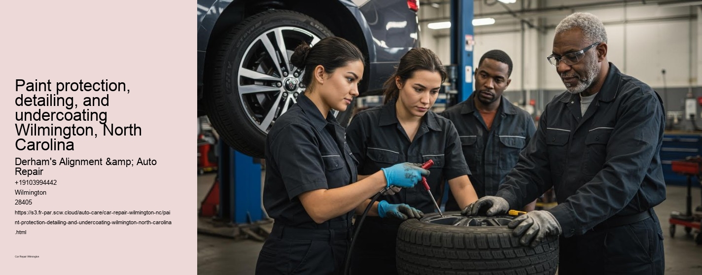 Paint protection, detailing, and undercoating Wilmington, North Carolina