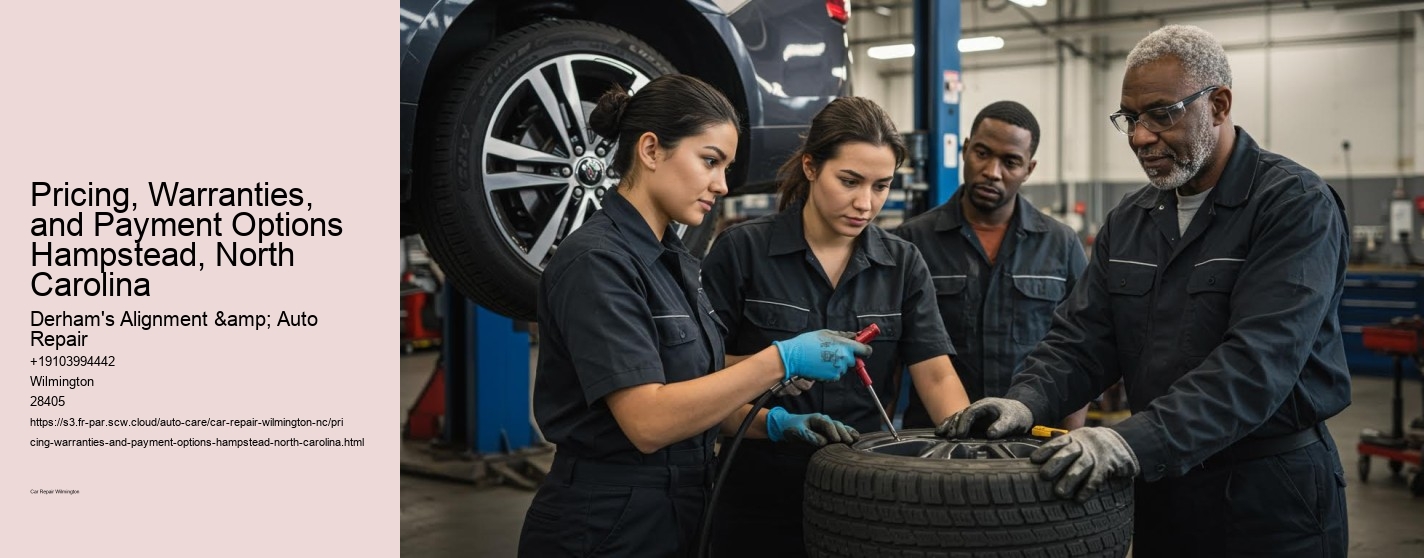 Pricing, Warranties, and Payment Options Hampstead, North Carolina