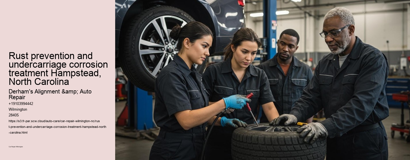 Rust prevention and undercarriage corrosion treatment Hampstead, North Carolina