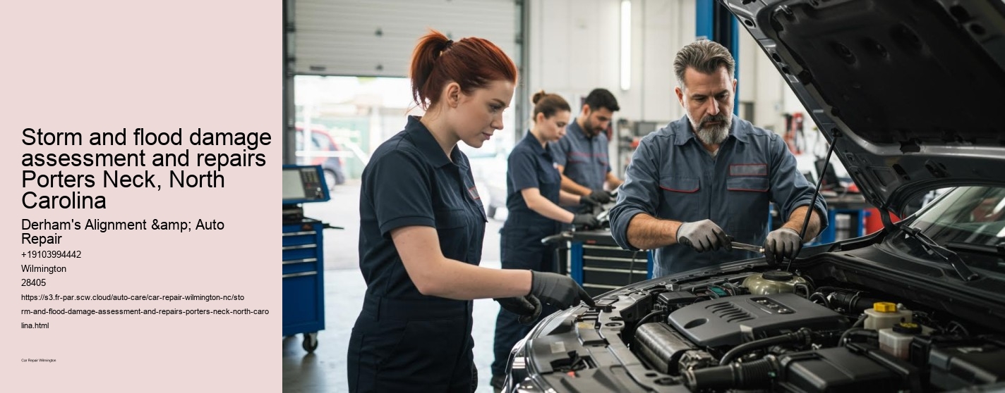 Storm and flood damage assessment and repairs Porters Neck, North Carolina