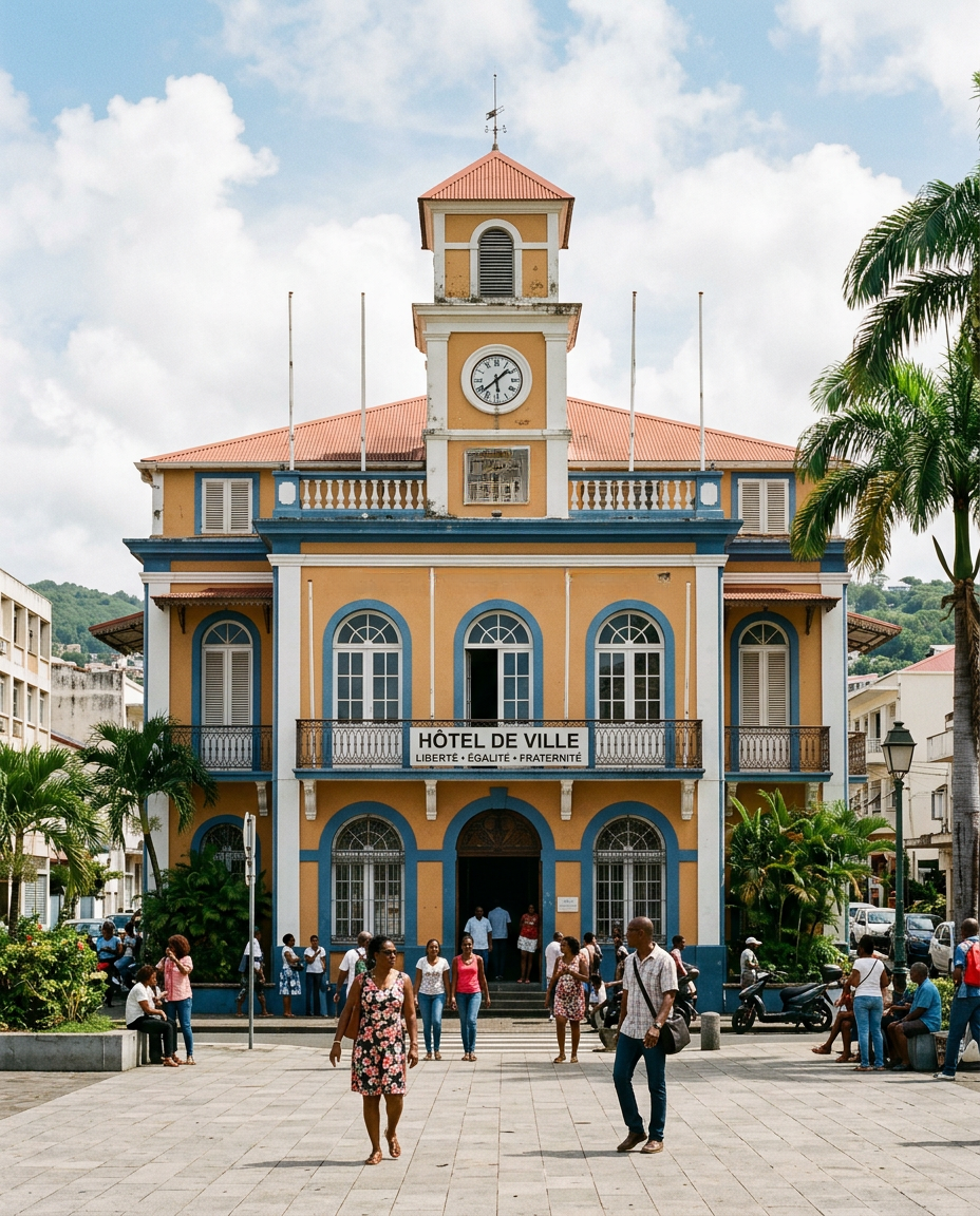 Facade d'une mairie