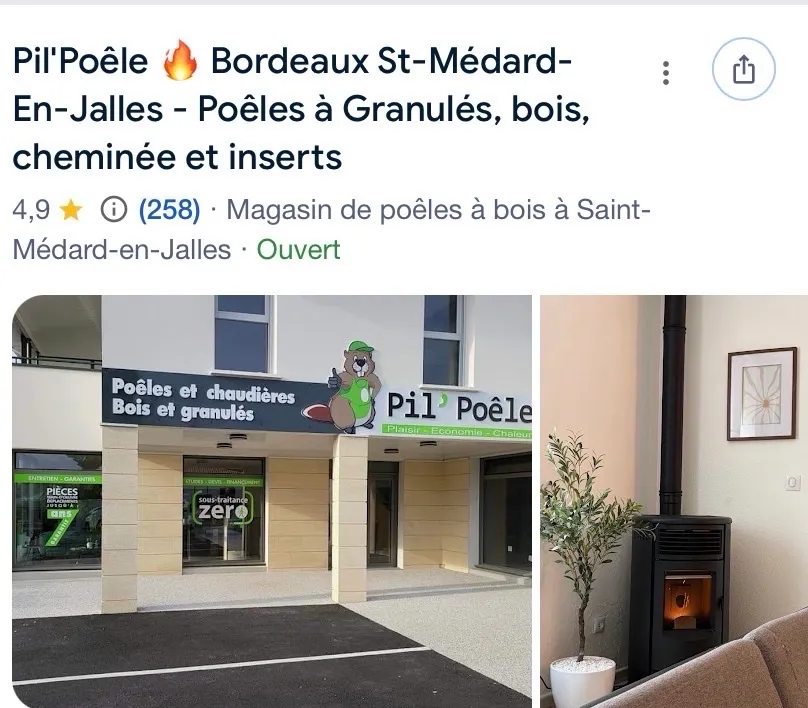 Réalisation par Pil’Poêle Saint Médard en Jalles