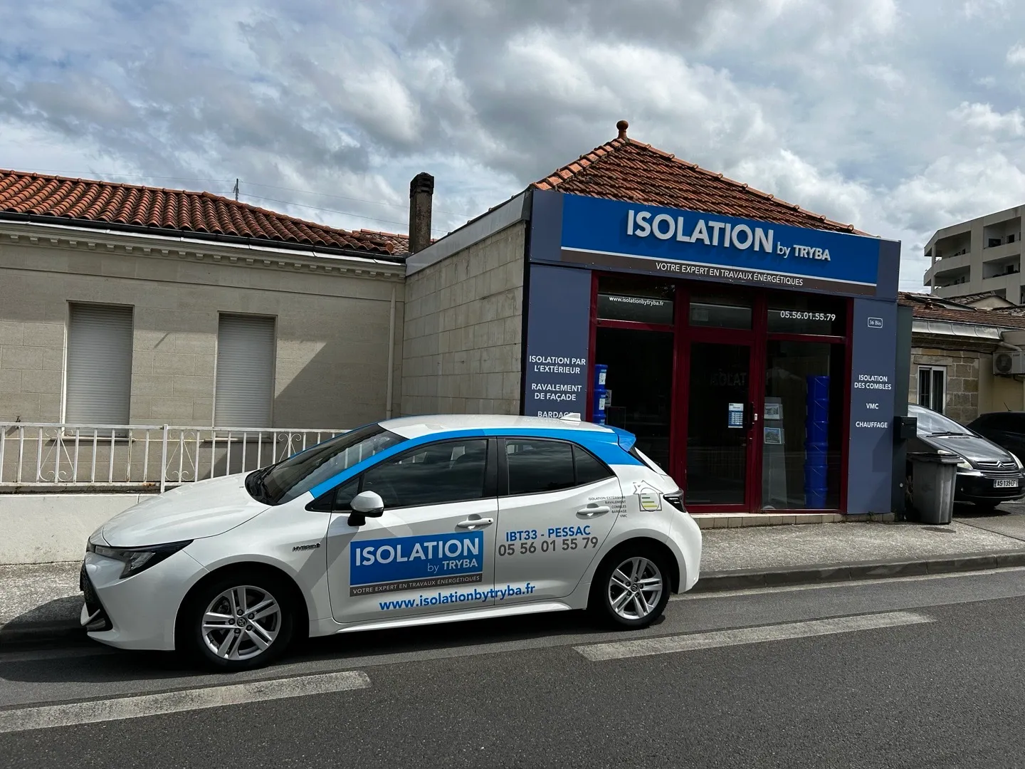 Réalisation Isolation by TRYBA - GIRONDE HABITAT DURABLE