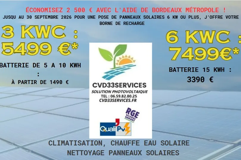 Réalisation par CVD33SERVICES