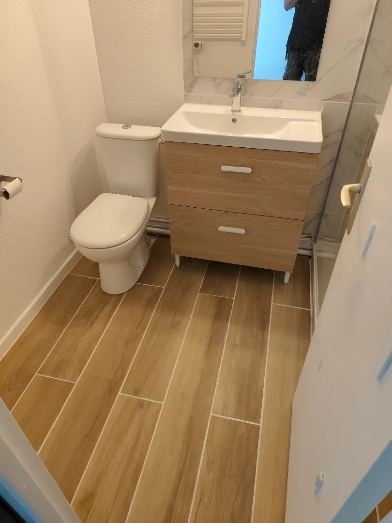 rénovation complète d'une salle de bain