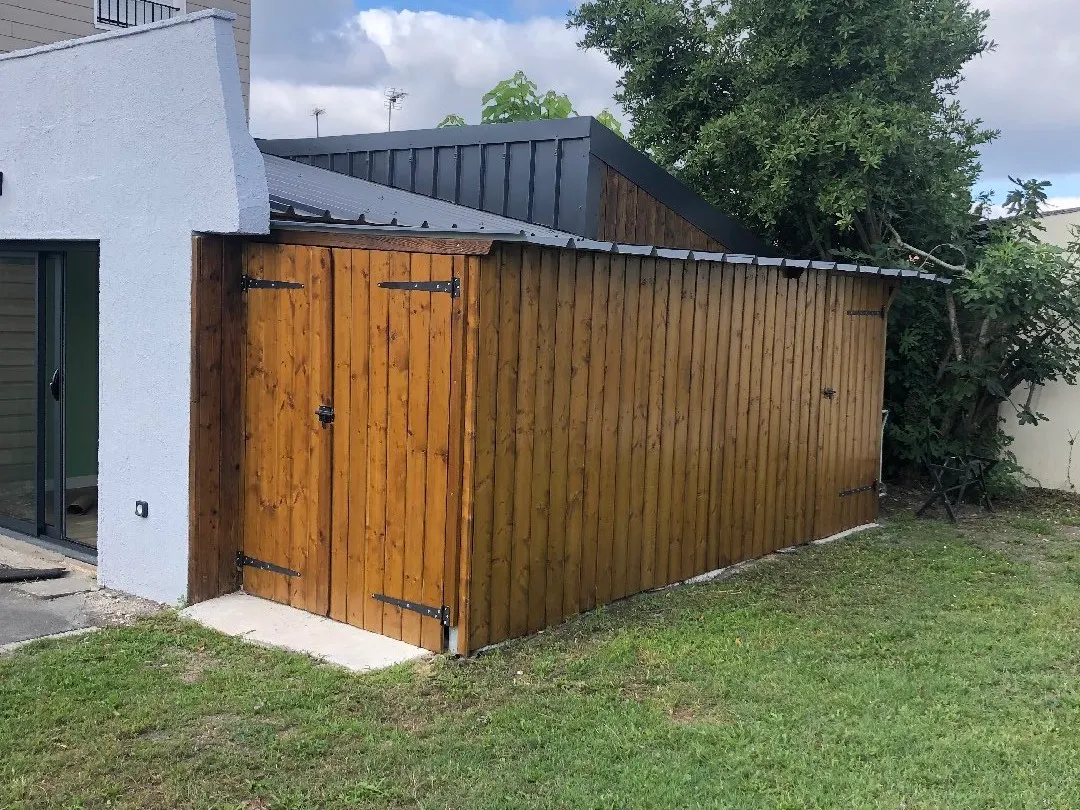 création d'un abri de jardin