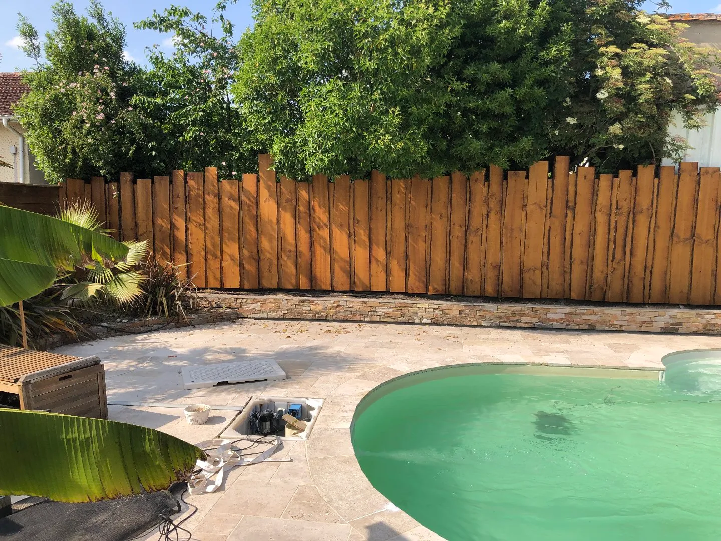 création d'une palissade sur mesure