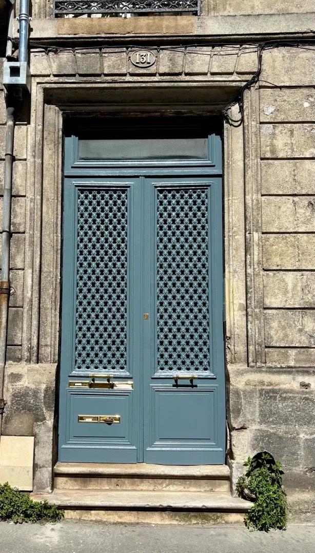 Peinture porte entrée