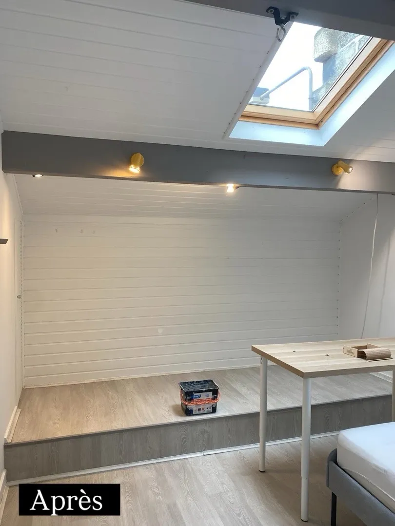 Rénovation Chambre sous les toits