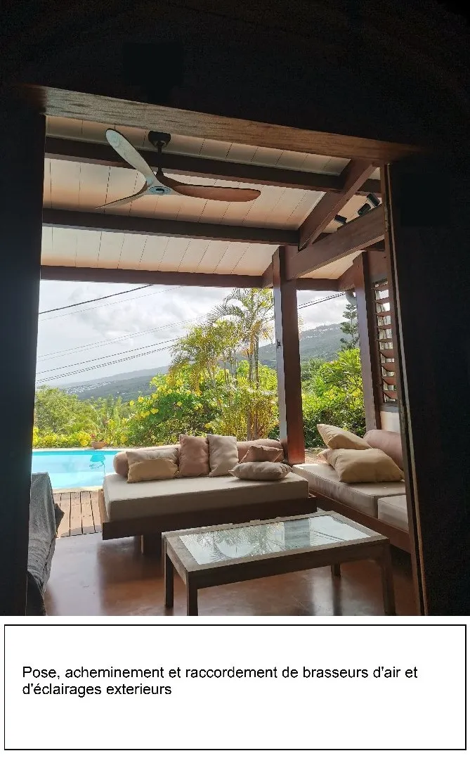 Volets et brasseurs d'airs (domotique)