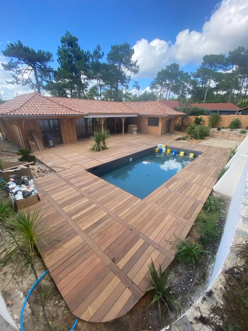 Terrasse bois en iPE